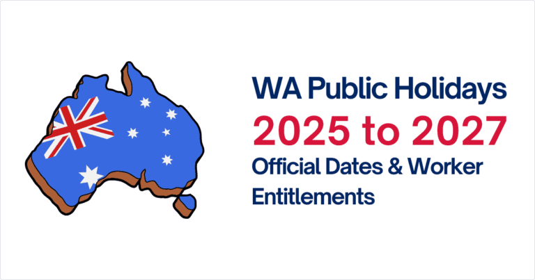 Western Australia Public Holidays 2025–2027: Full List for Workers & Residents